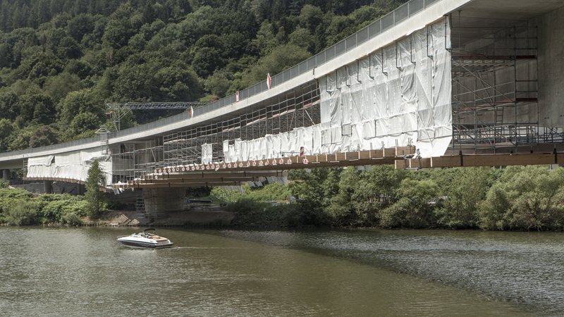Projektbild Brücke Hirschhorn