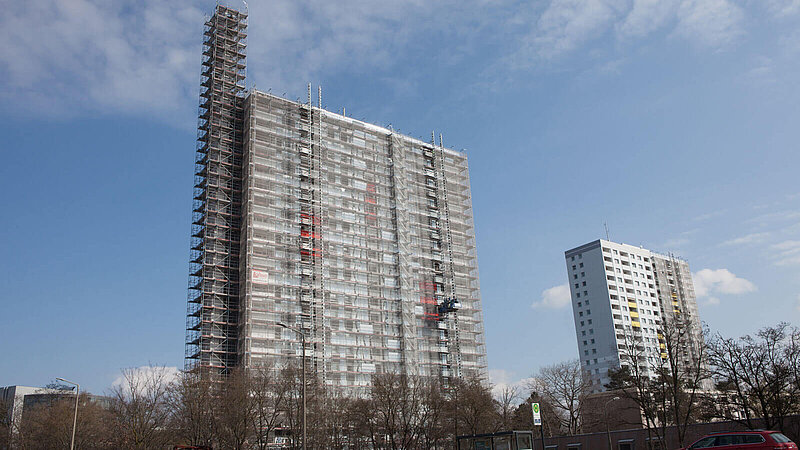 Projektbild Hochhaus bei Nürnberg