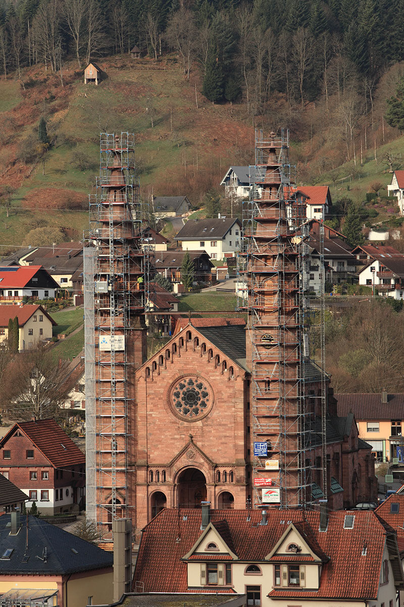Projektbild Kirche Forbach Projektbild Kirche Forbach