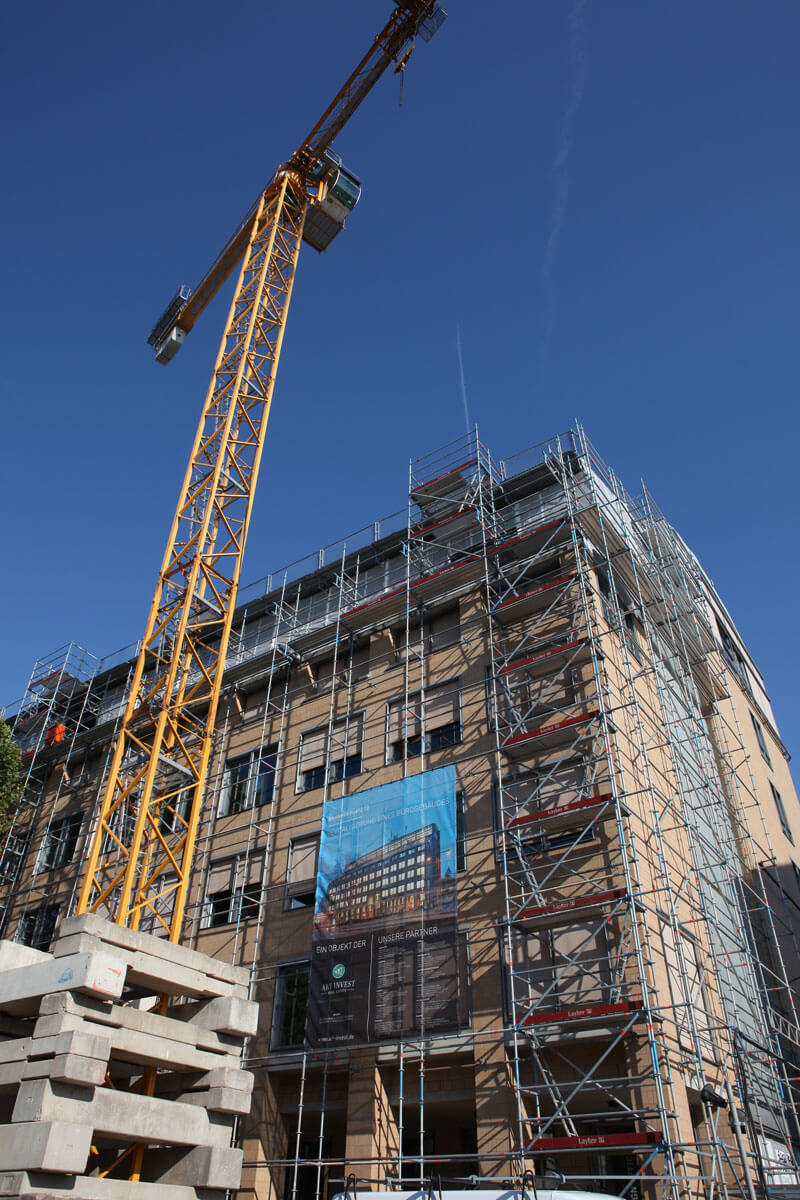 Projektbild Dach am Hauptbahnhof